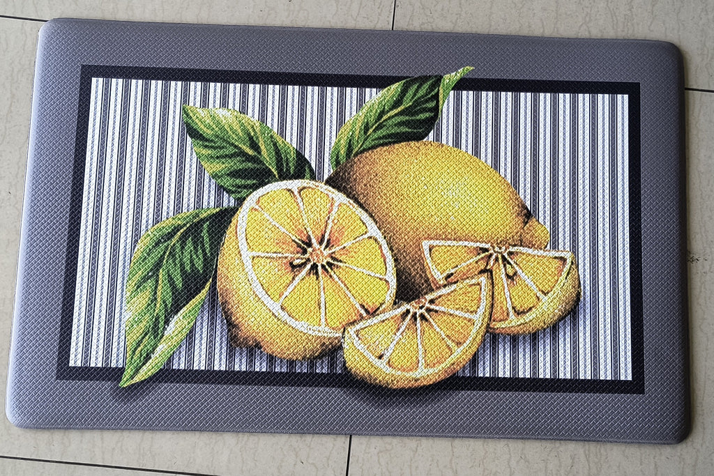 Tapete Antifatiga Limones Frescos – Memory Foam Cocina