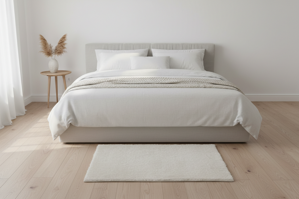 Bajada de Cama Símil Piel Suave 90x50 cm