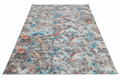 Alfombra abstracta multicolor fondo blanco producto limpio