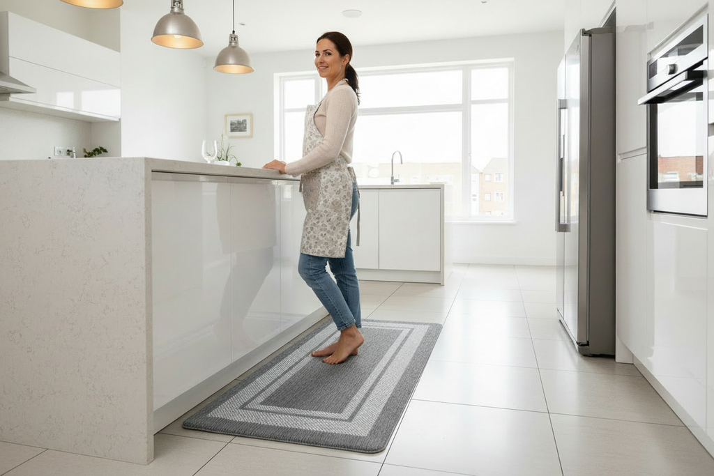 Piso antifatiga - cocina grosor visible