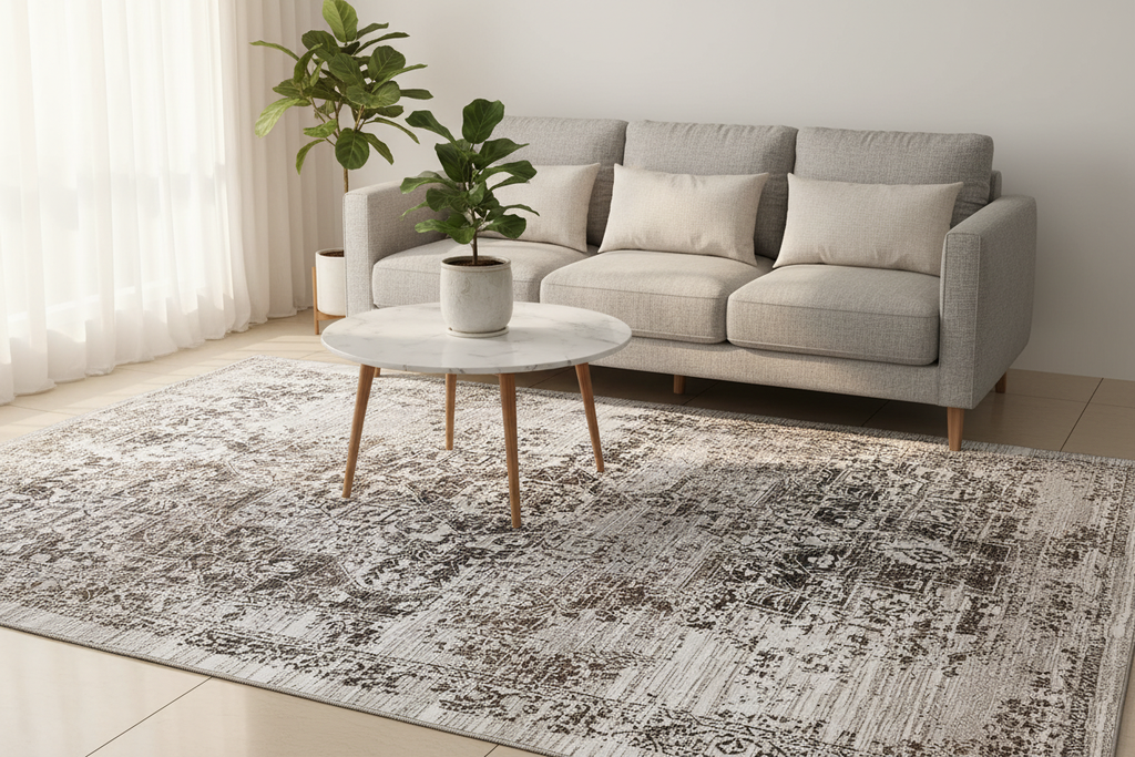 Alfombra vintage distressed 150x210 – ambiente living