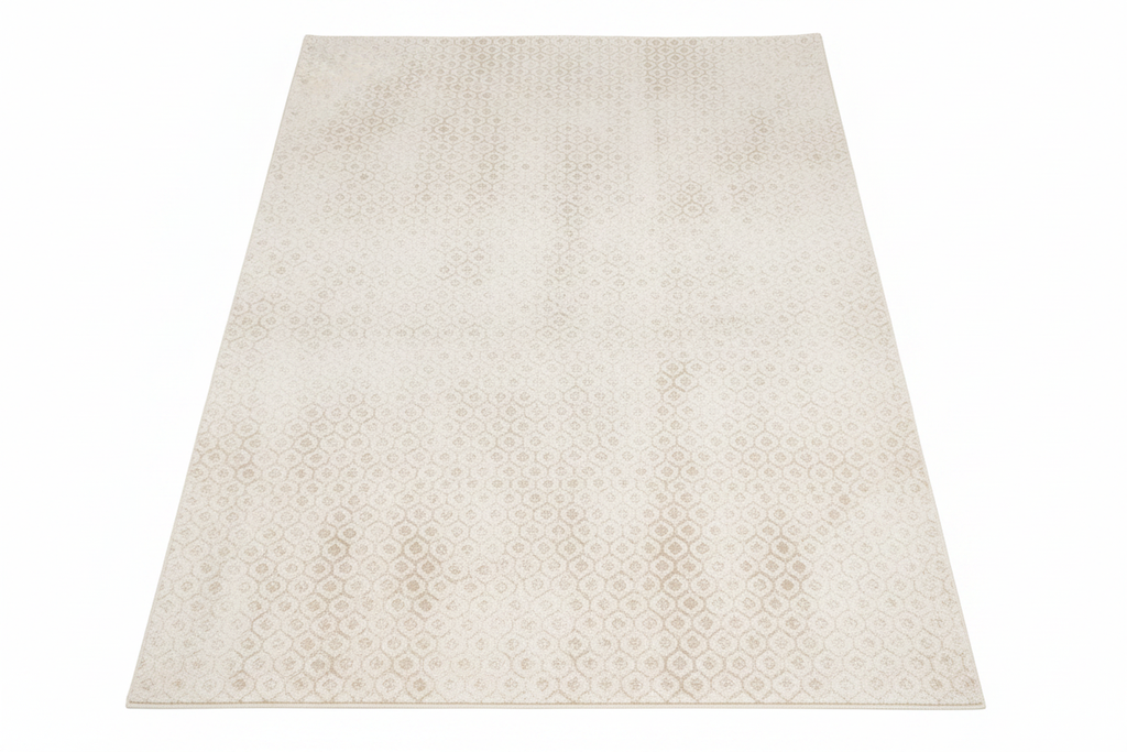 Alfombra ivory vintage fondo blanco producto limpio