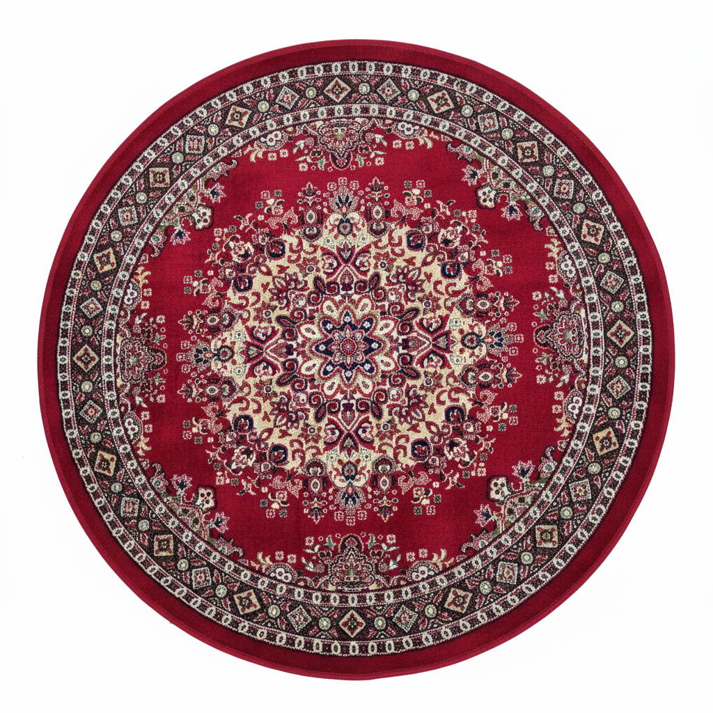 Alfombra de Viscosa 100 cm / Made in Turkey