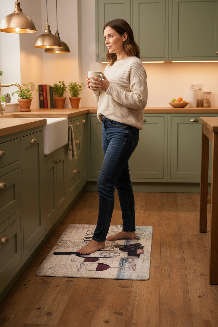 Alfombra de Cocina Antifatiga – Memory Foam